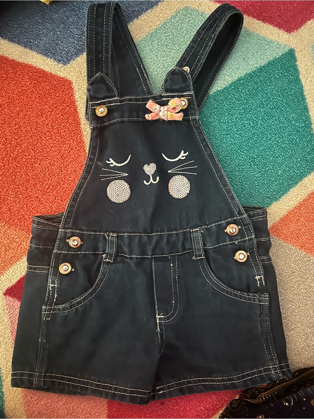 Short bid overalls size 4